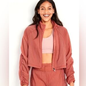 *SOLD* Old Navy Women's Terracotta Bomber Jacket